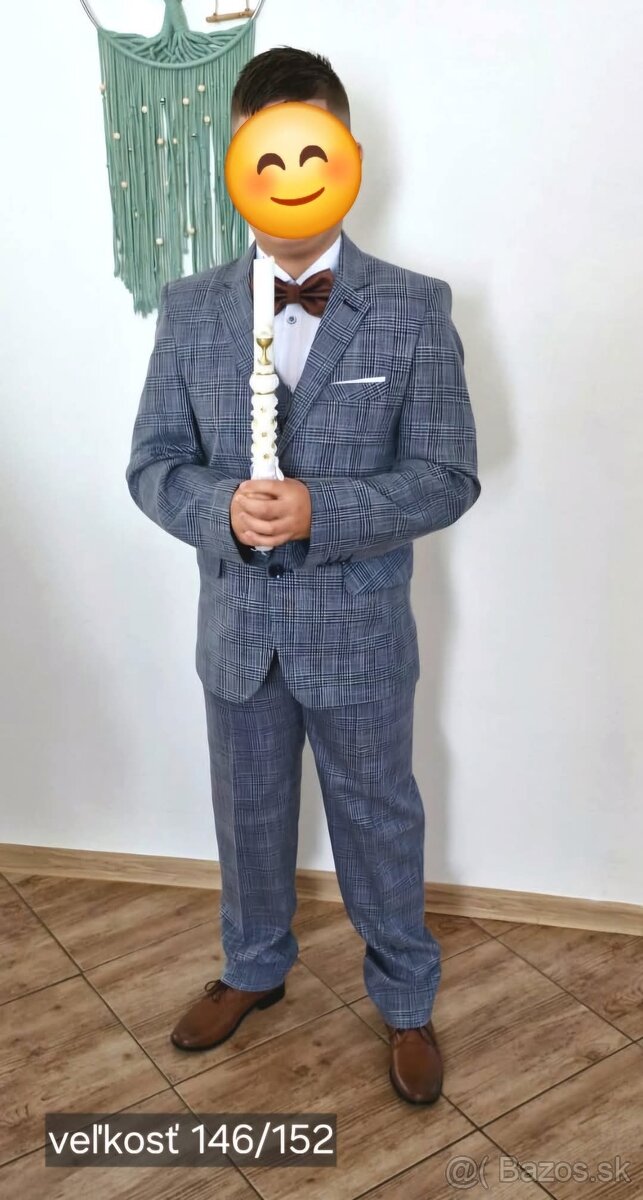 Chlapčenský oblek, veľkosť 146/152