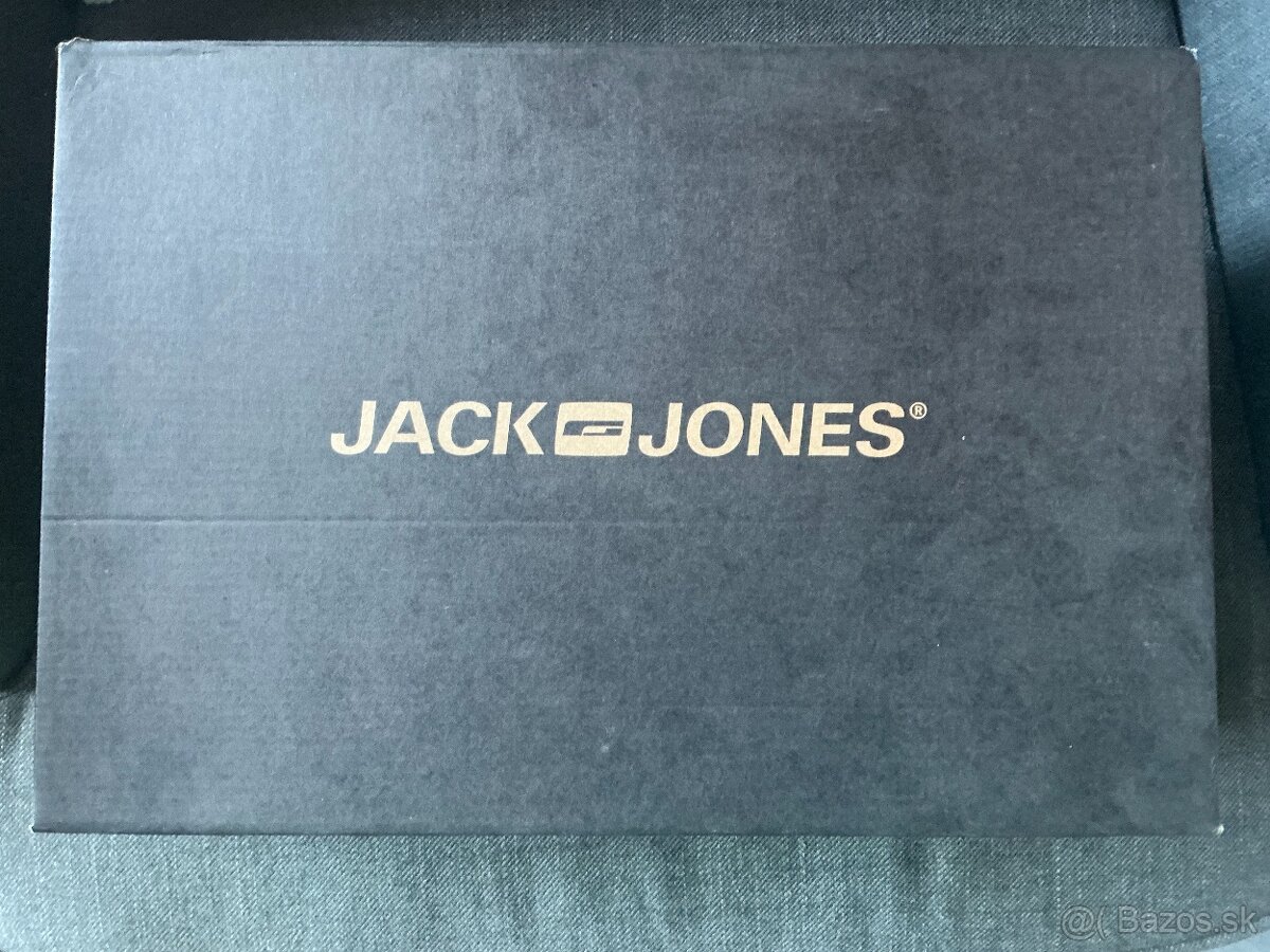 Pánske kožené topánky Jack and Jones 44