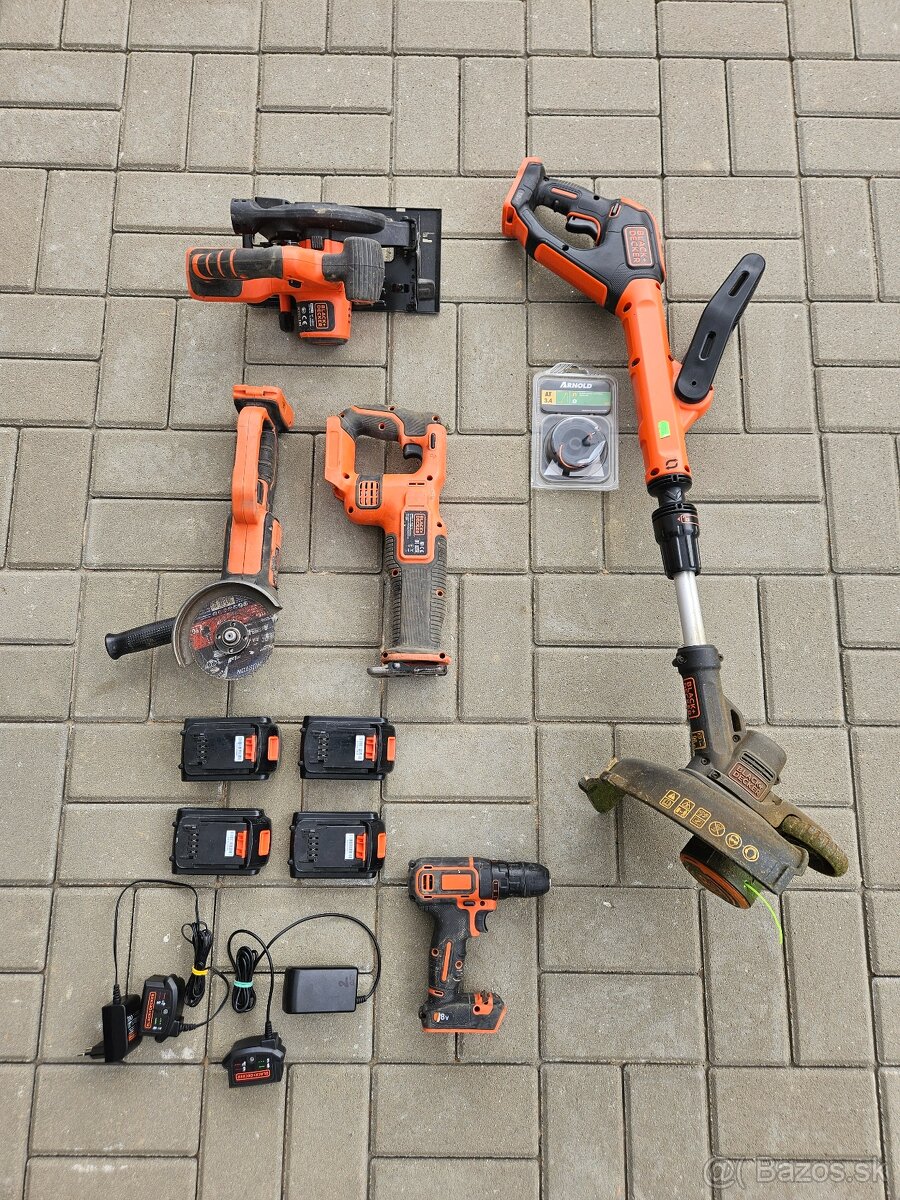 Set akumulatoroveho naradia Black Decker