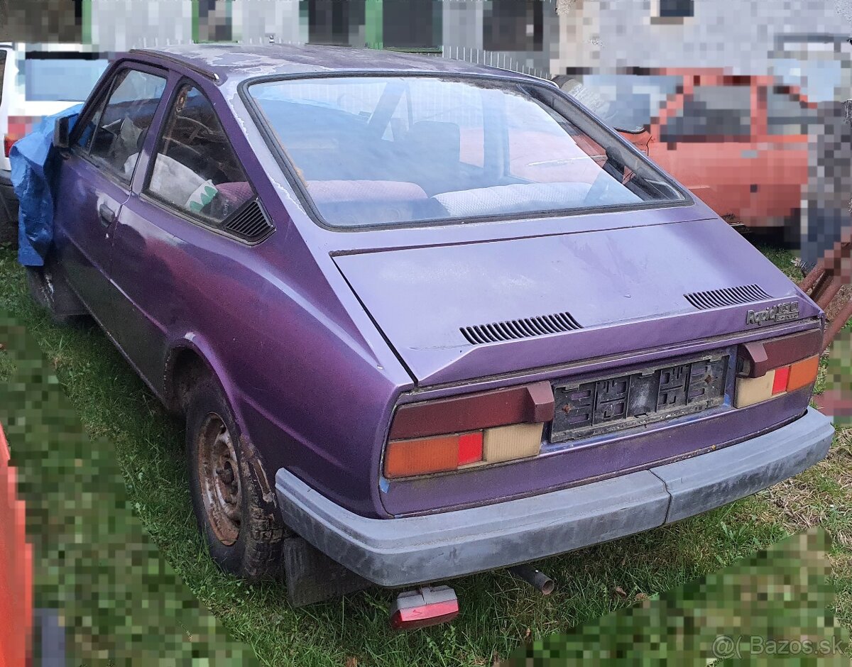 Škoda Rapid 130 s TP a ŠPZ
