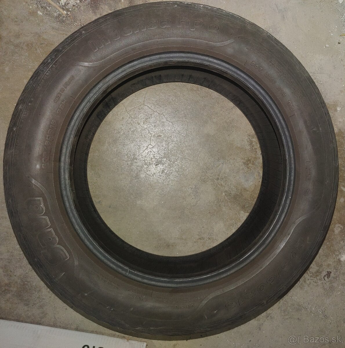 Predám letné pneu Sava Intensa hp 2 - 20560 R16
