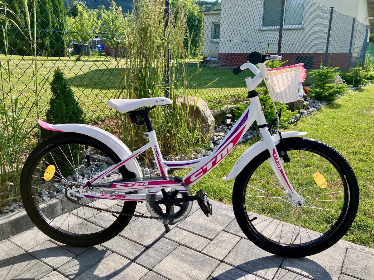 Detsky bicykel CTM Maggie, pripravený na sezónu