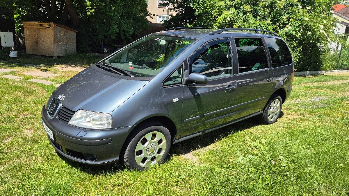 Seat ALHAMBRA, 2,0 TDI, 103kW, ťažné, metalíza, +letné PNEU