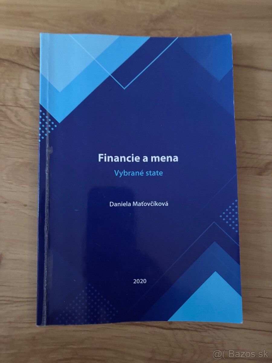 Financie a mena (Daniela Maťovčíková)