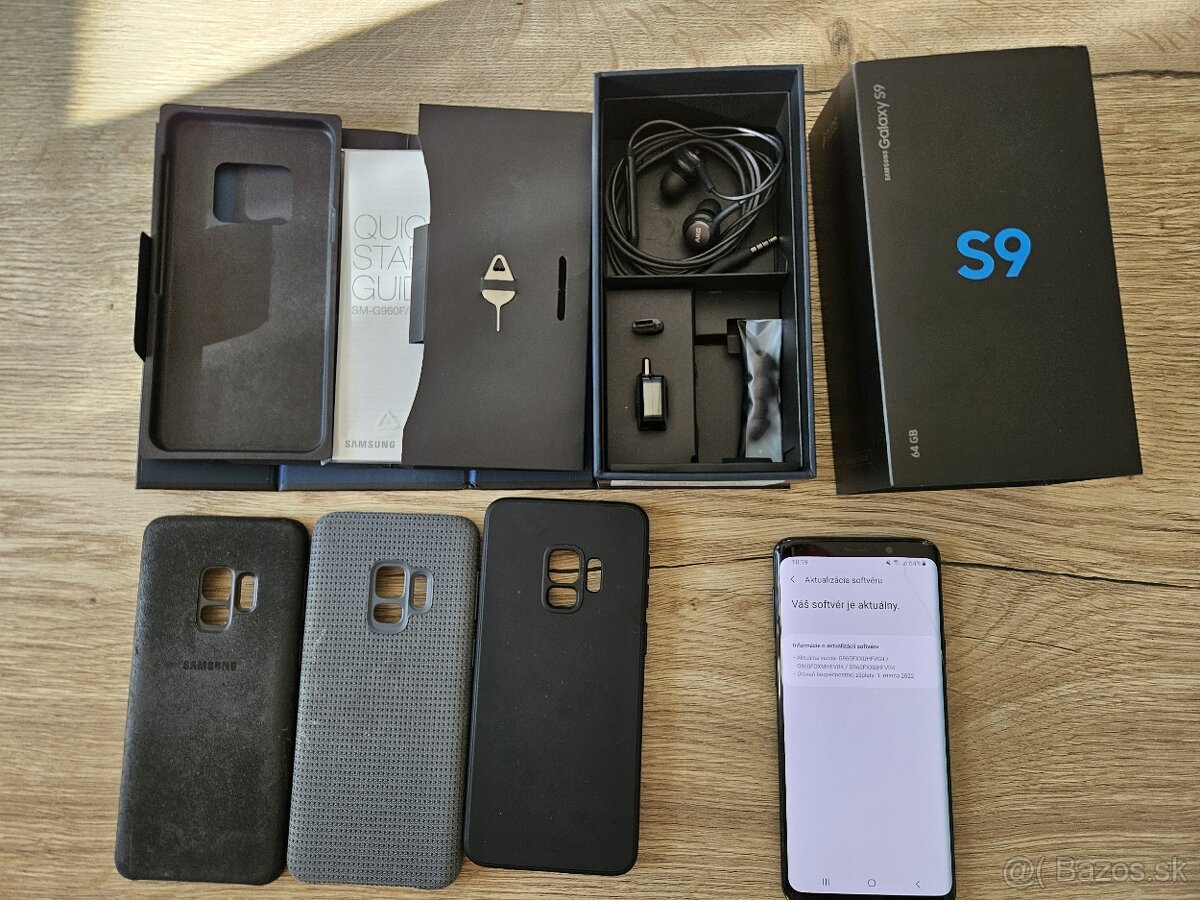 Predám Samsung Galaxy S9 DUOS plne funkčný vo výbornom stave