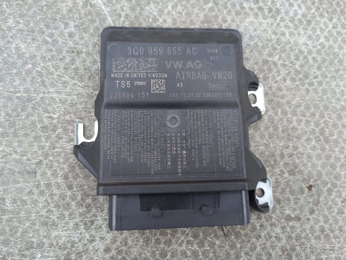 Škoda Octavia 3 RJ Airbagov