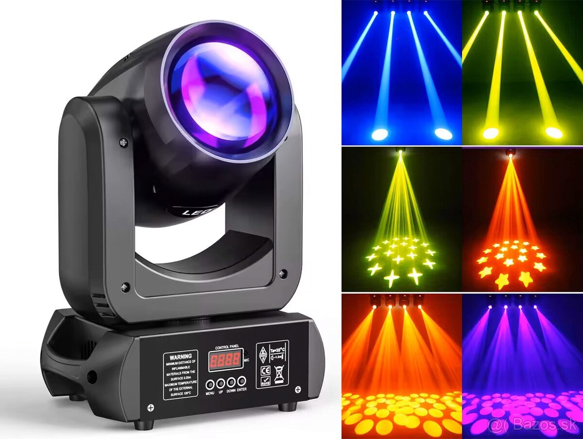 LED Otočné hlavy Spot Prism Head 150W