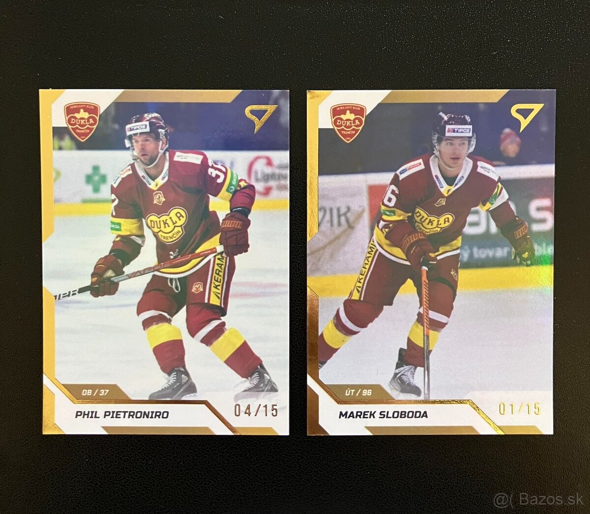 Hokejové kartičky TIPOS EXTRALIGA mix