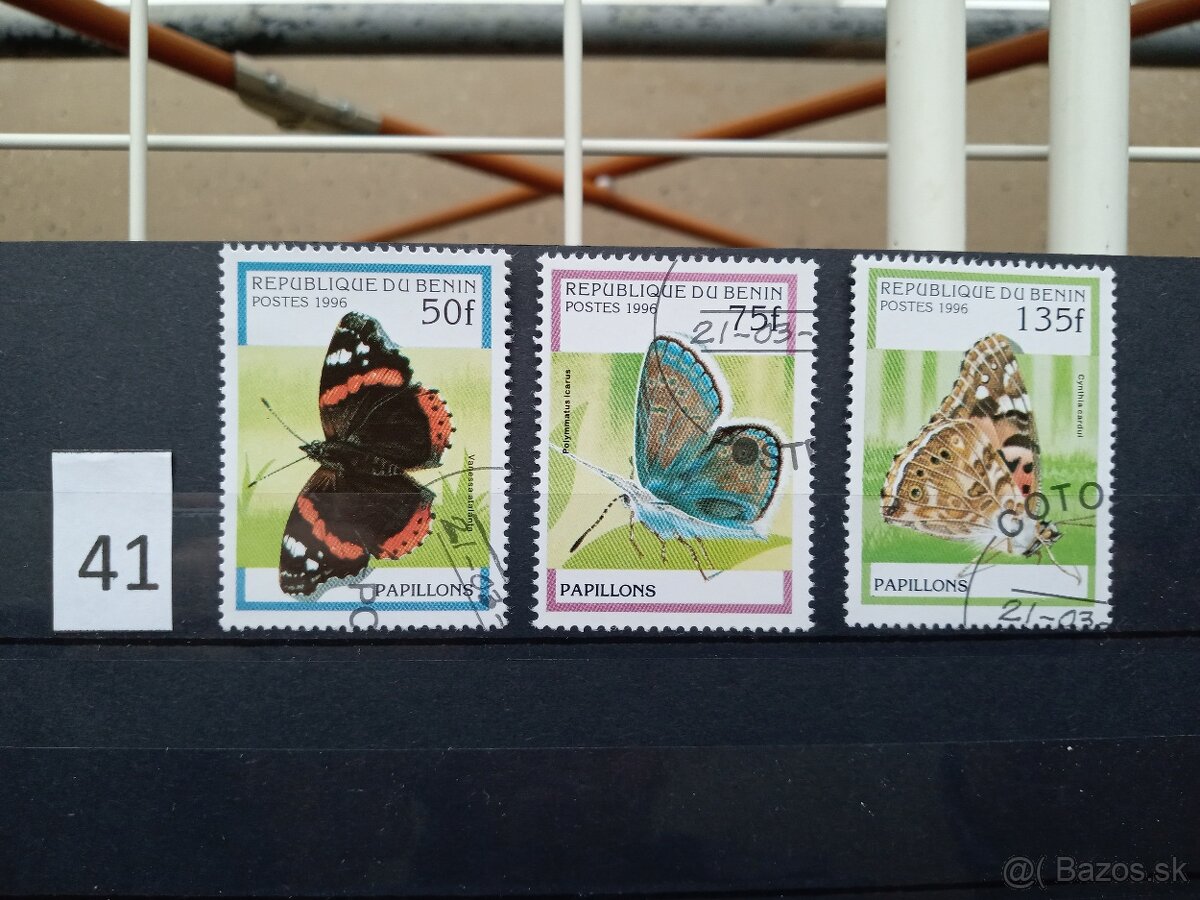 Poštové známky č.439 - AFRIKA - 20 sérií