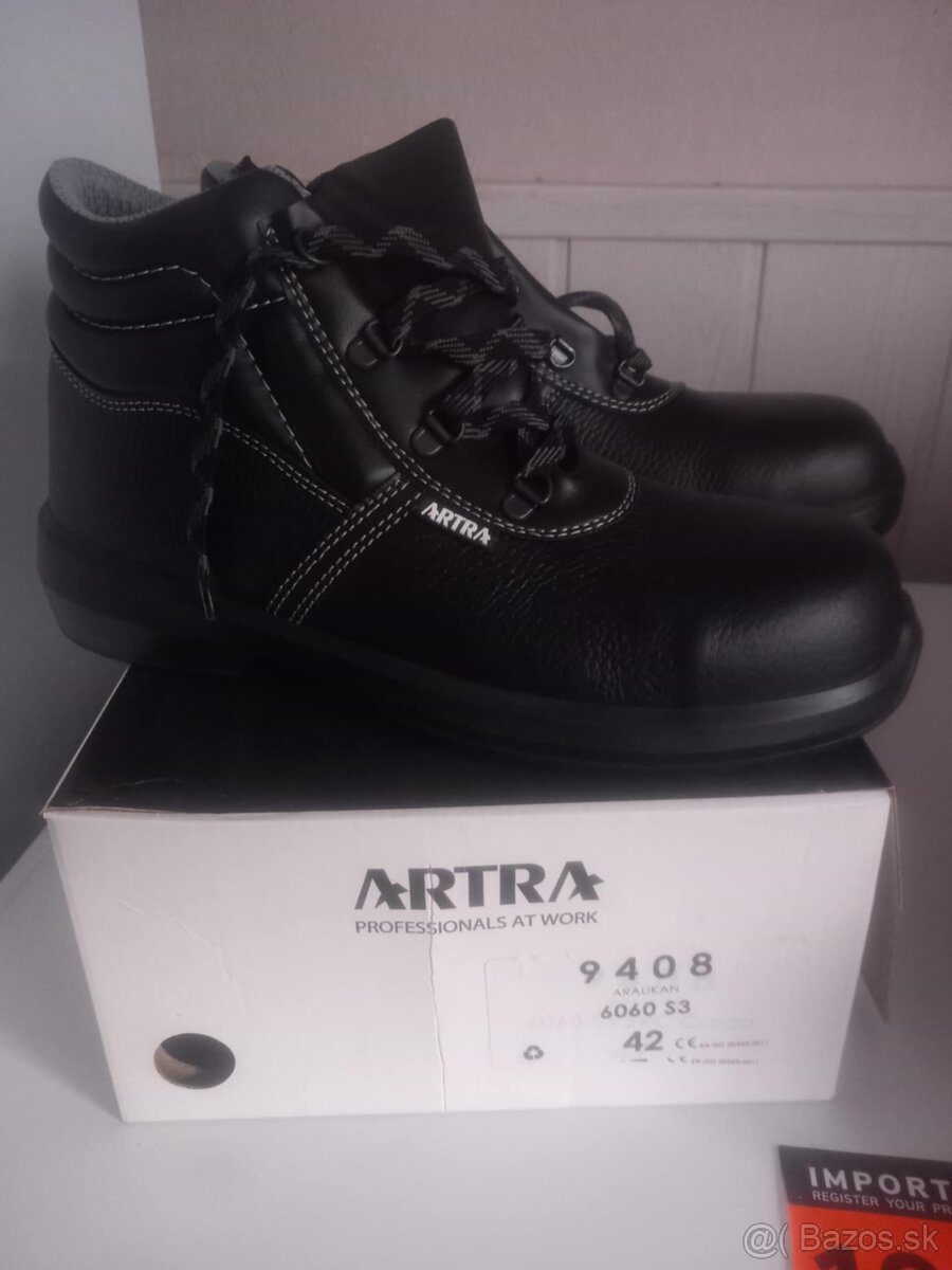 Pracovná obuv -rôzne druhy