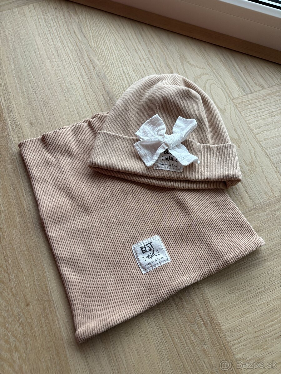 Set čiapočka + nákrčník