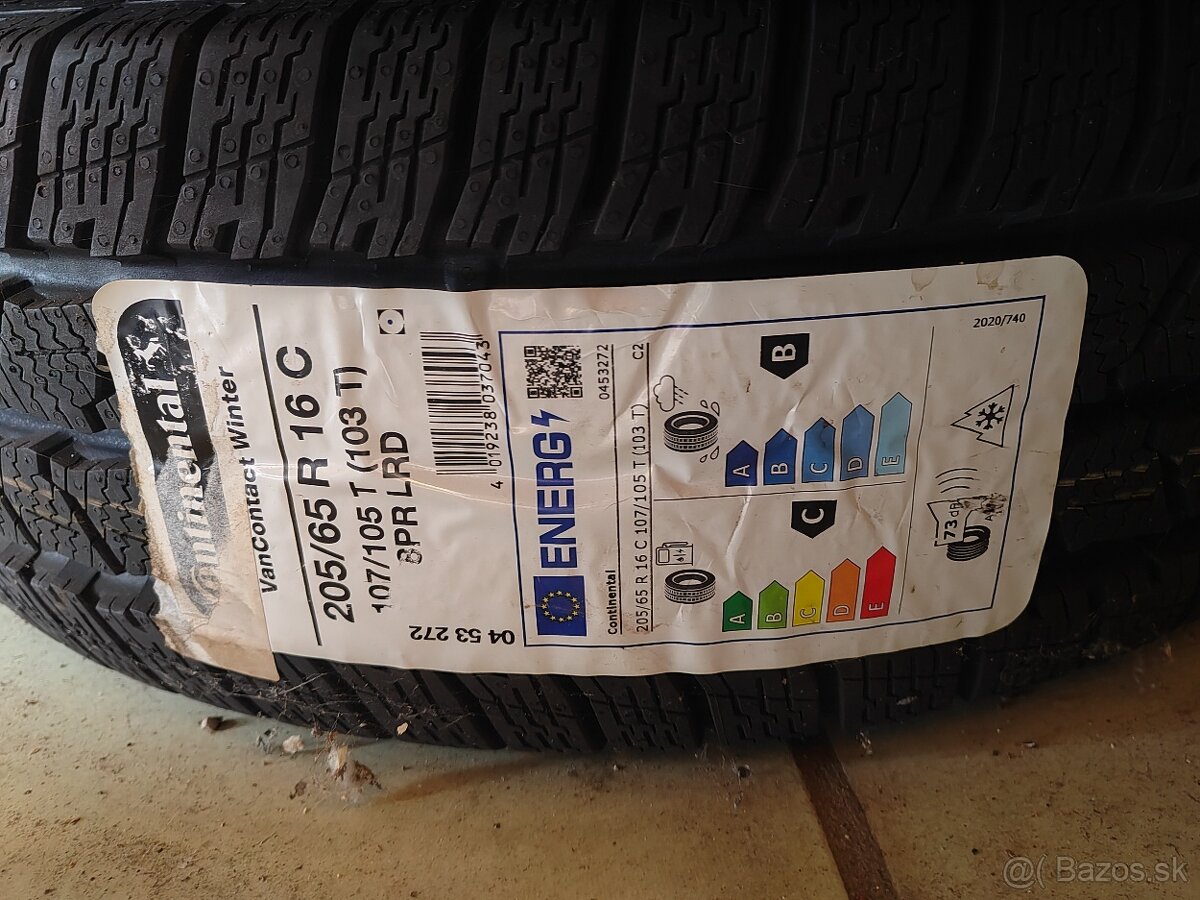 205/65 r16C Continental - 1 kus