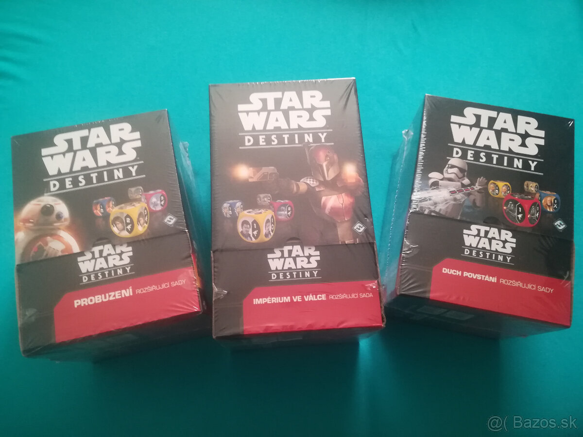 STAR WARS Destiny booster boxy CZ