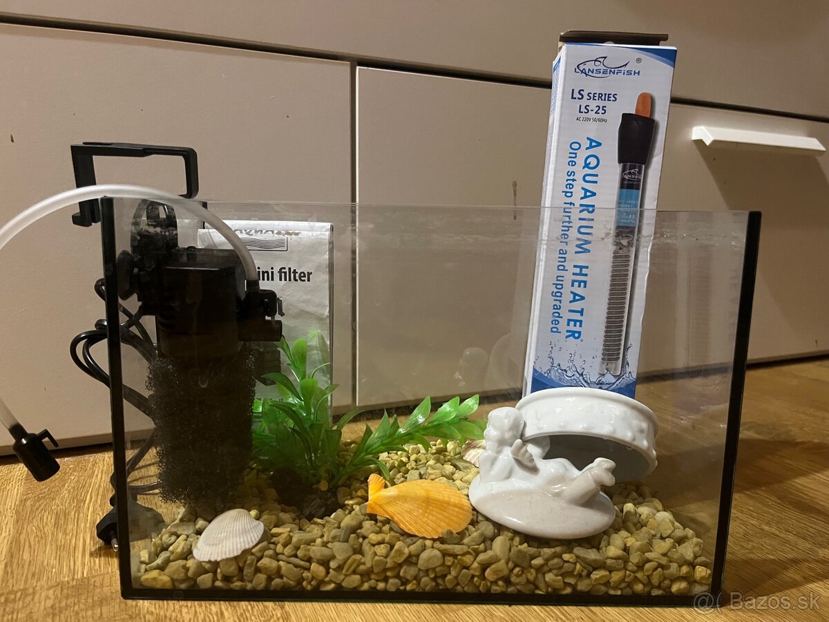 Akvárium s filtráciou
