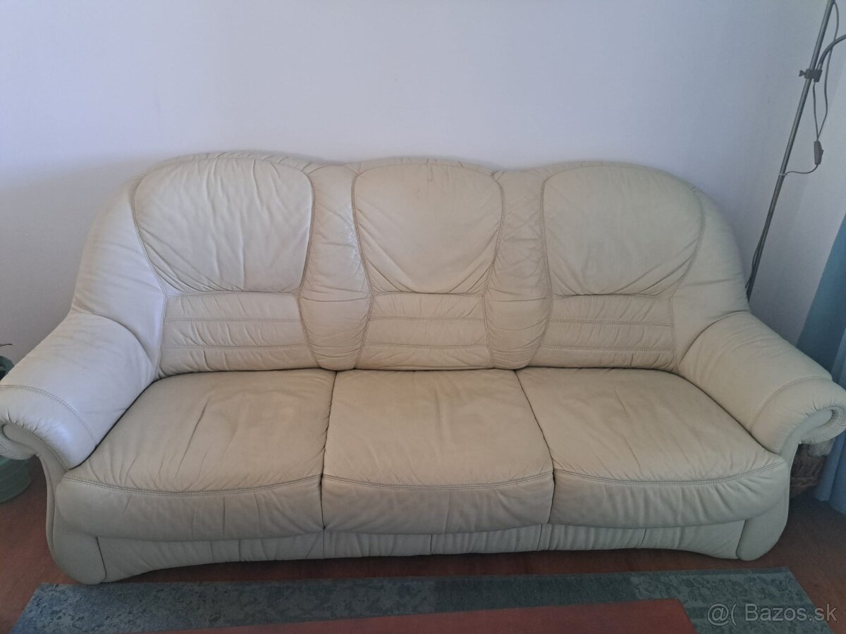 Kožená sedacia zostava