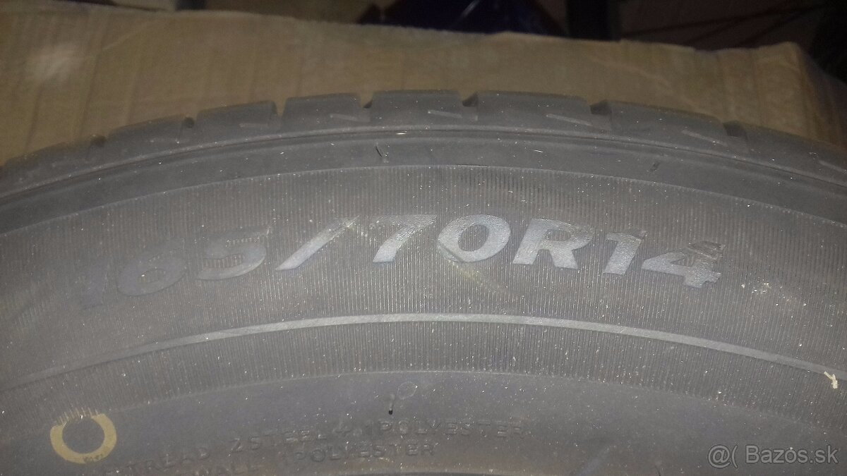 Letné pneumatiky 165/70R14