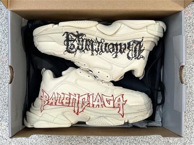 Balenciaga Triple S DIY Metal