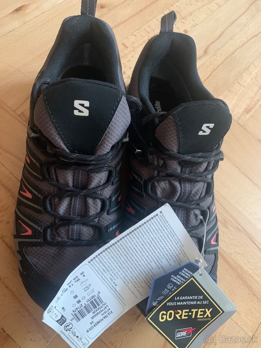 Predam turisticke topanky Goretex Salomon velkost 39,5