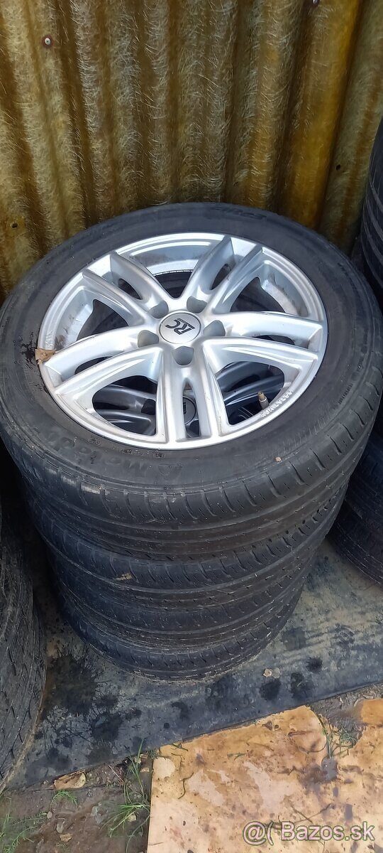 Predám elektrony 5x100 r15,škoda,vw,seat,audi