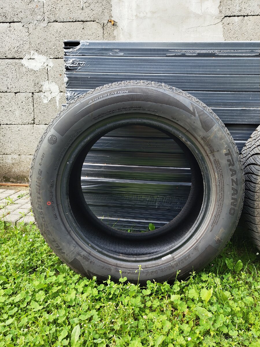 Trazano 225/55 R16 celoročné pneumatiky 2kusy