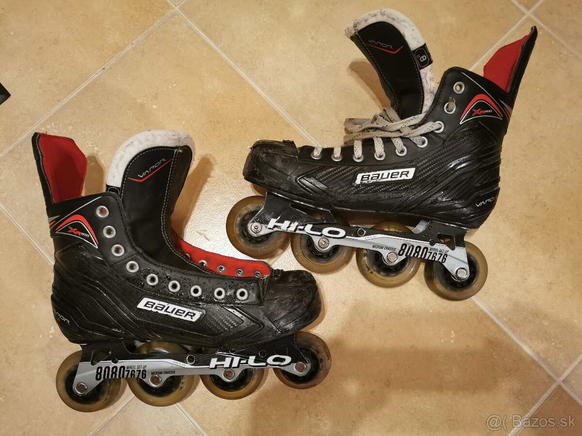 in line kolieskové korčule na hokej BAUER XR300 veľkosť 8