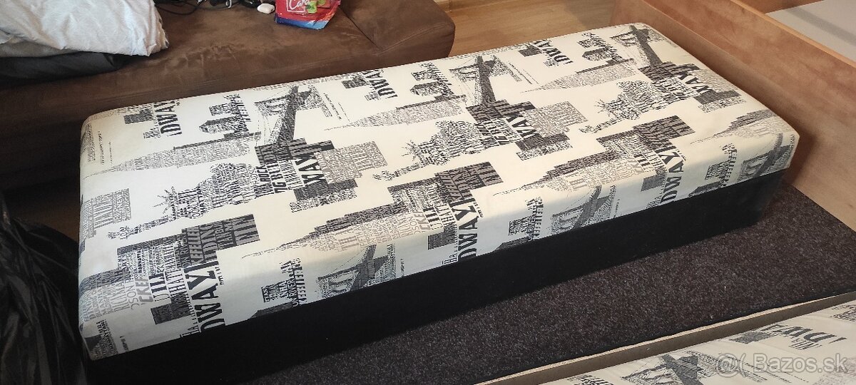 posteľ 80 x 200 cm vyklopna s pruzinovym matracom