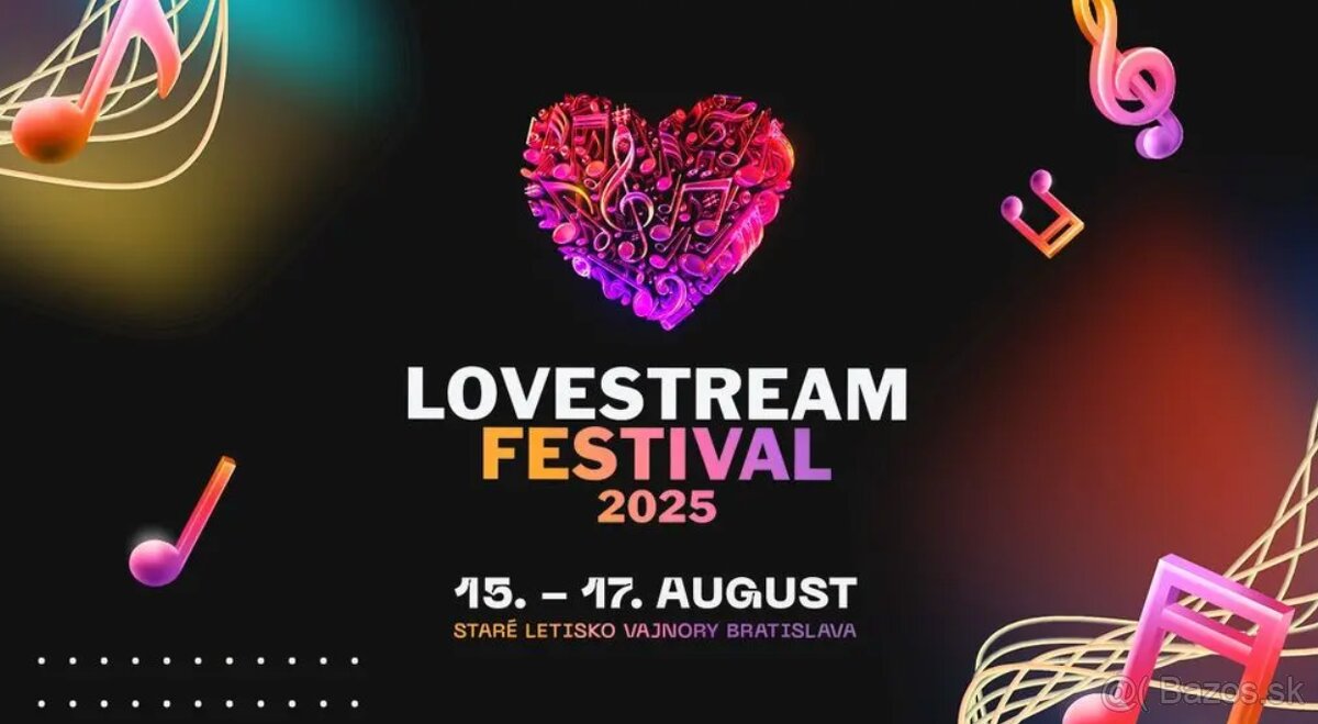 LOVESTREAM 2025 - 3-dnovy listok (2ks)