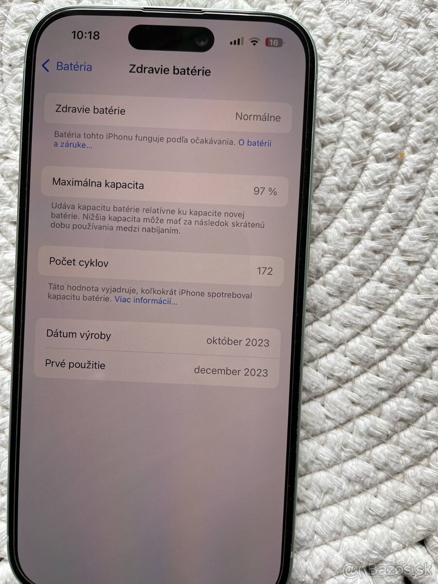 Iphone 15, 128GB