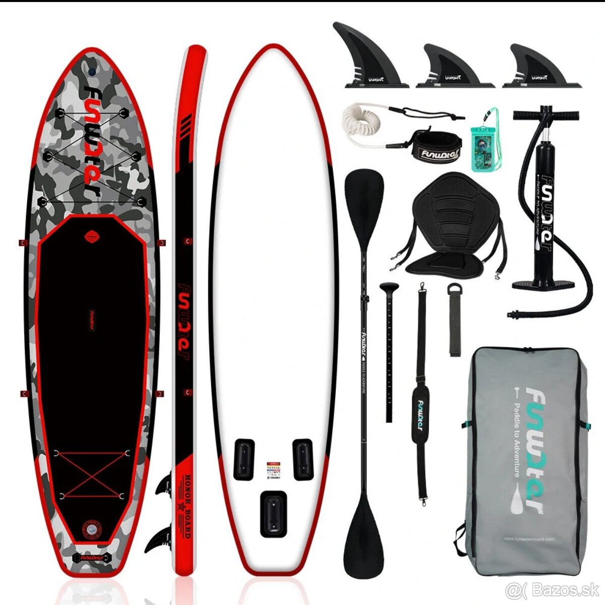 Paddleboard + sedačka+ obojstranné padlo
