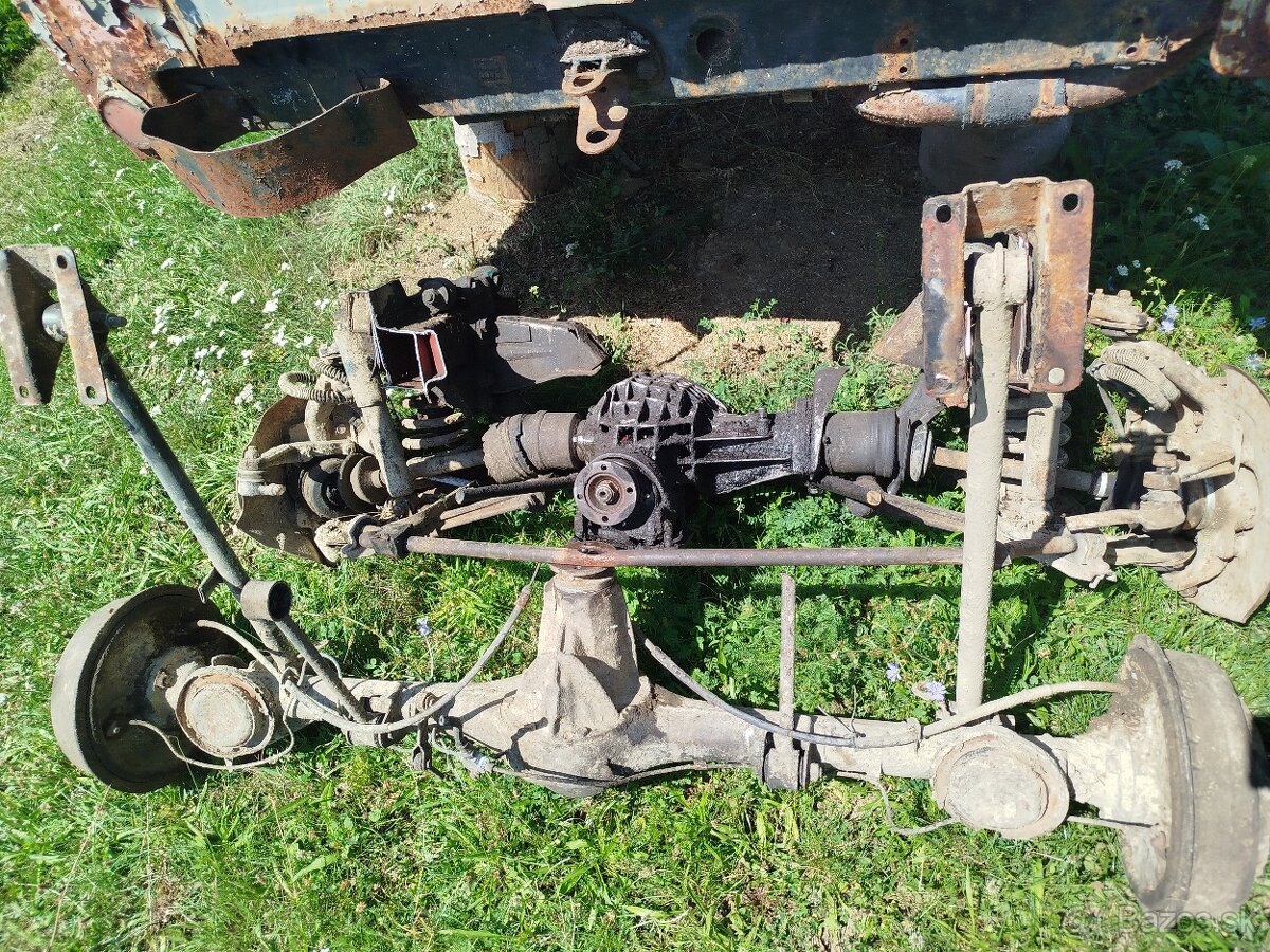 Predna + zadná náprava 4x4