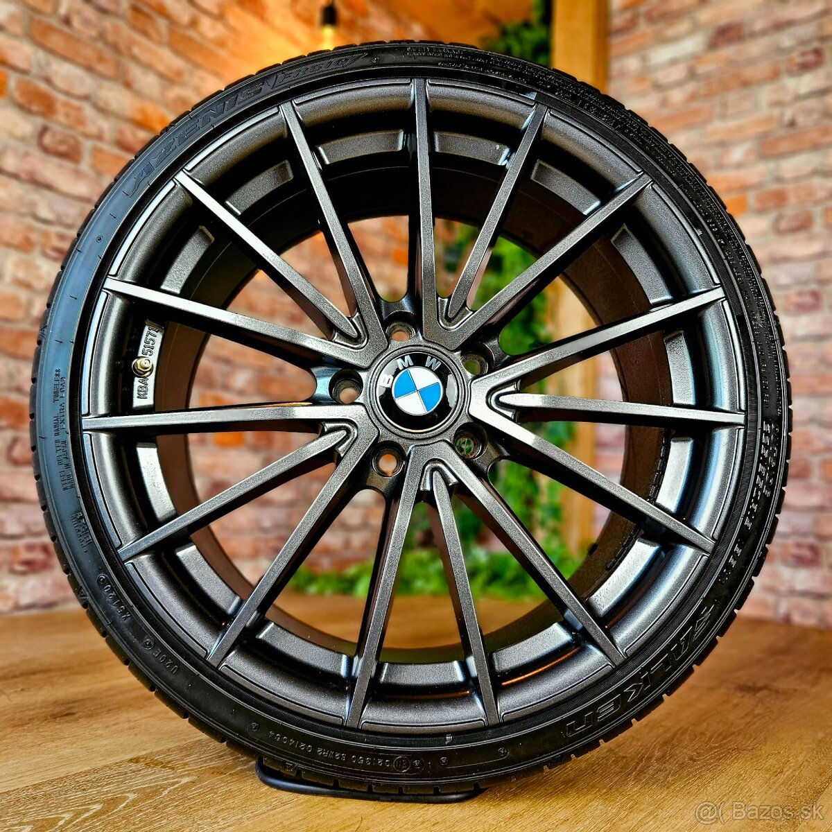 Alu R19 5x120 BMW 1 + letné pneu 225/35 R19