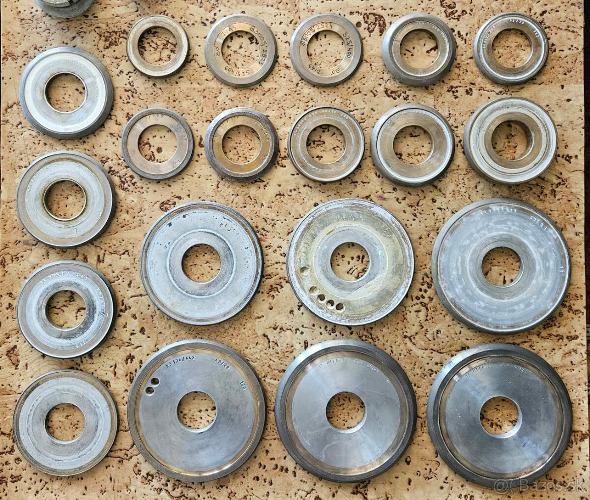 Predám diamantové kotúče na brúsenie krištáľového skla