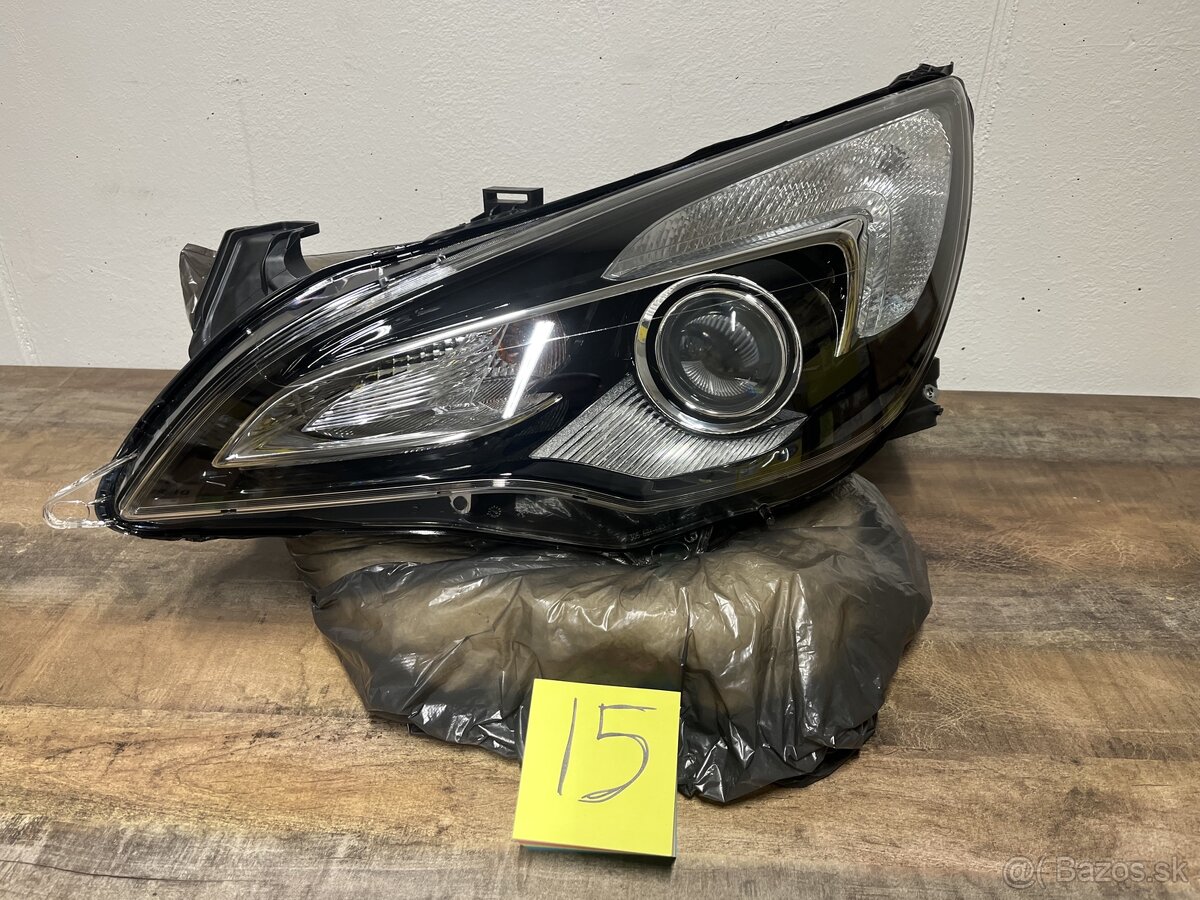 Ľavý predný svetlomet Opel Astra, J GTC, Cascada, 09-2020