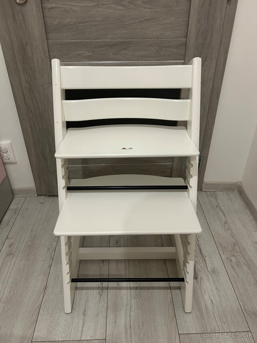 Stokke Tripp Trapp stolička - biela farba