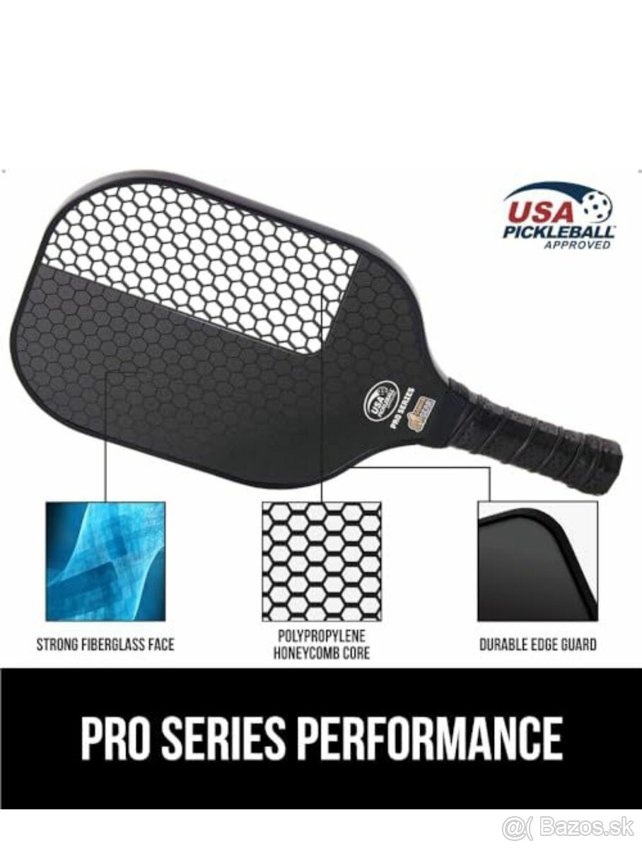 Pickleballova suprava 2rakety 4lopticky