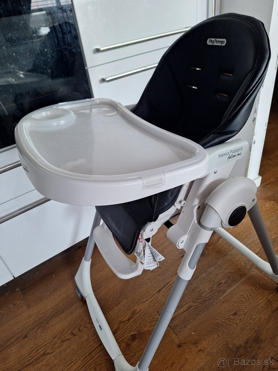 Detská jedálenská stolička Peg Prima Pappa Follow me