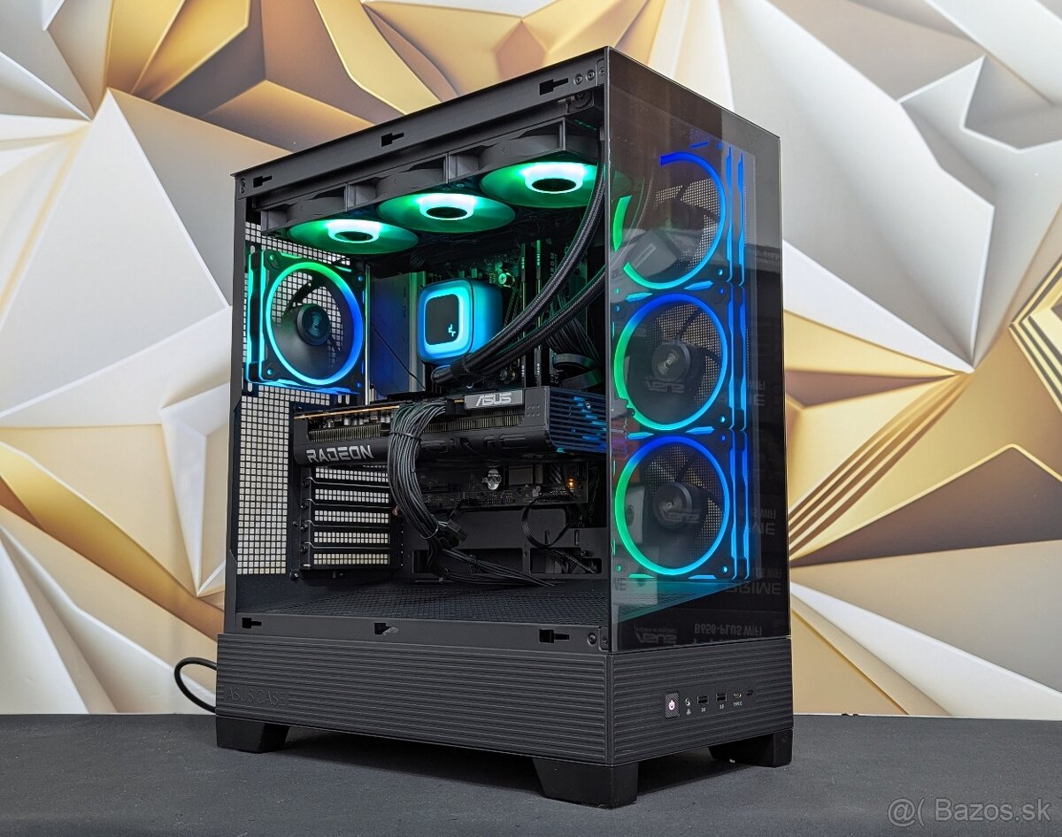 AMD RYZEN 7 7800X3D/RX 9070 XT/32GB DDR5/1TB NVMe/850W