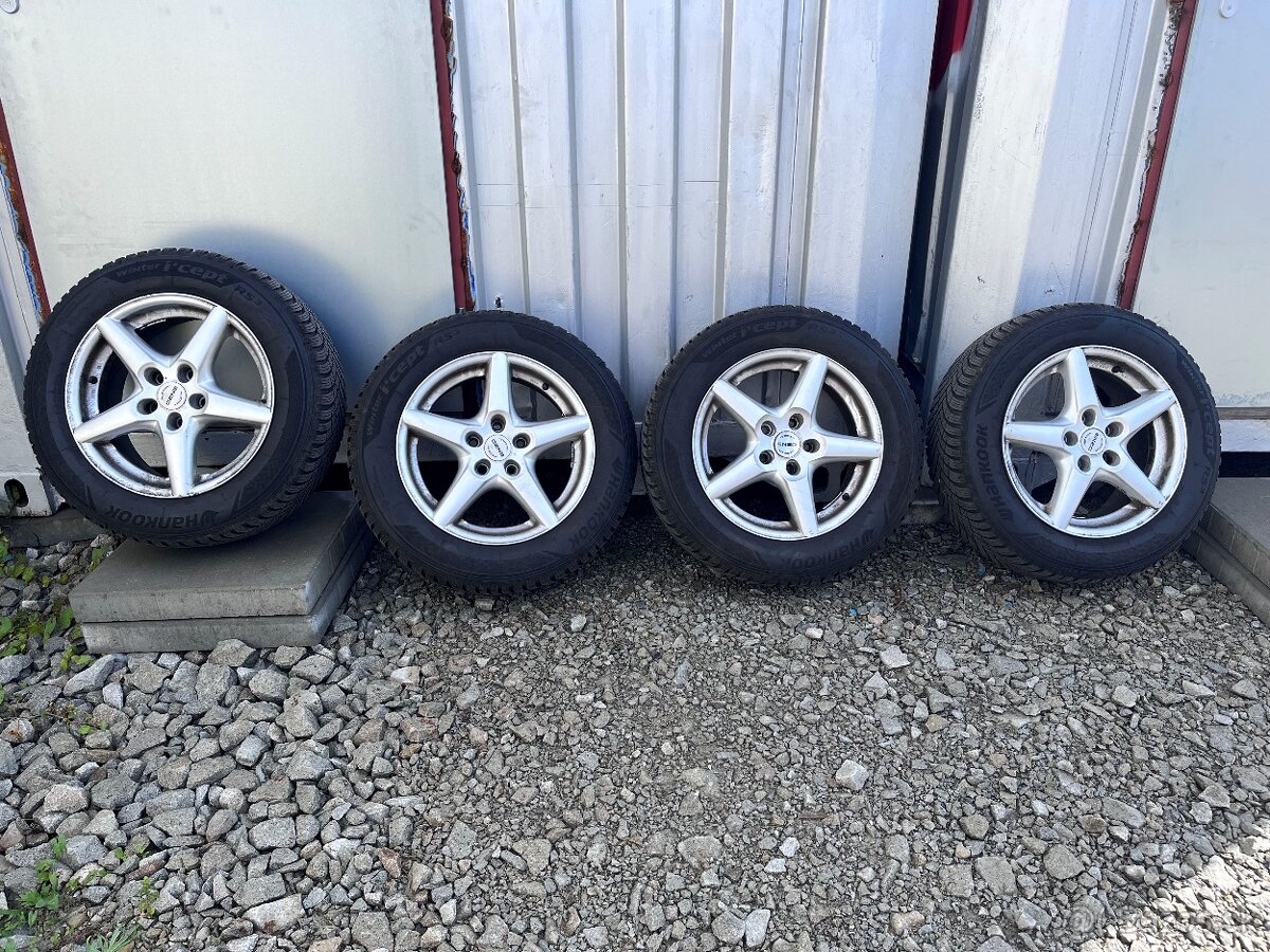 hliníkové disky + zimne pneu VW group, skoda audi 215/60 R16