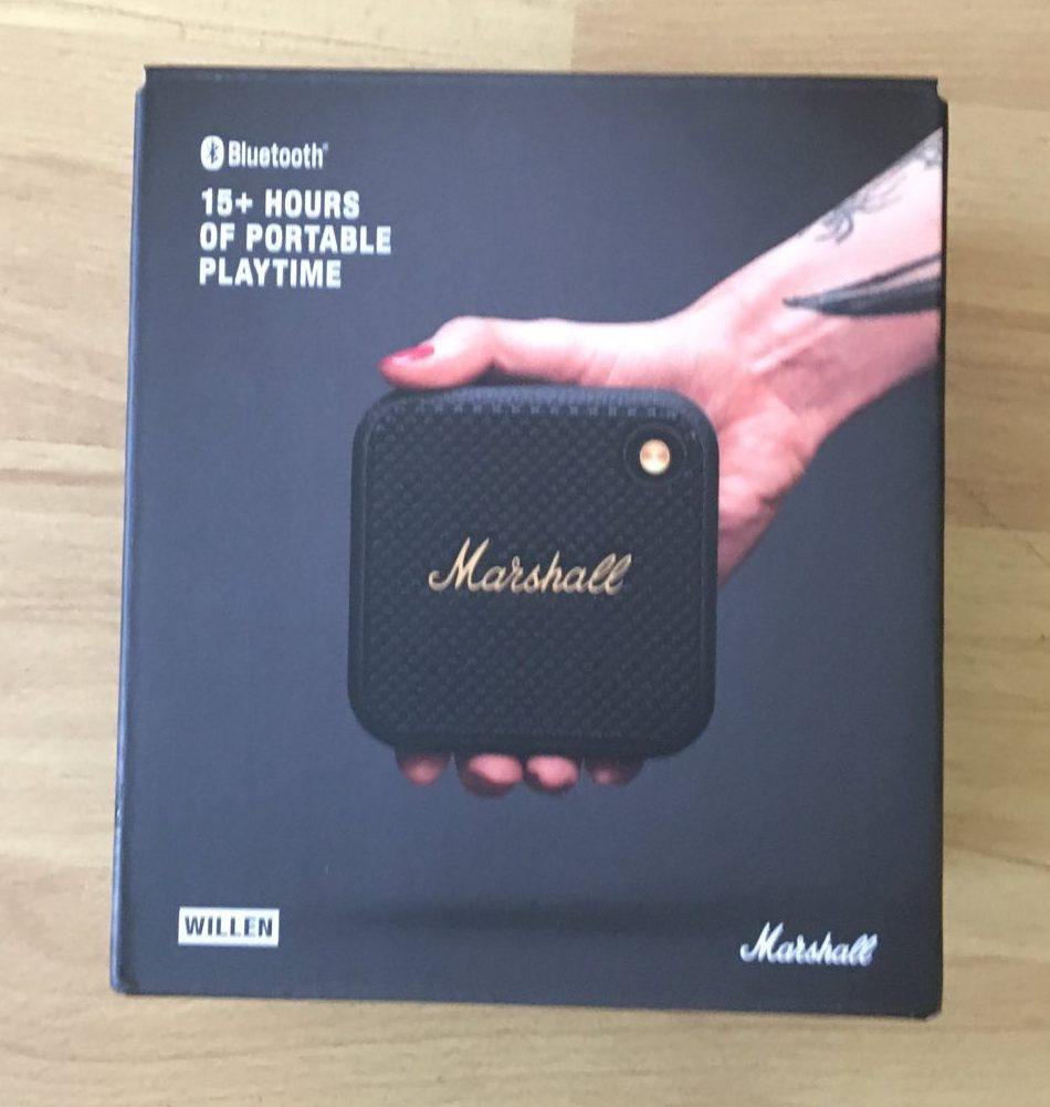 Bluetooth repreduktor Marshall Willen - NOVÝ NEROZBALENÝ