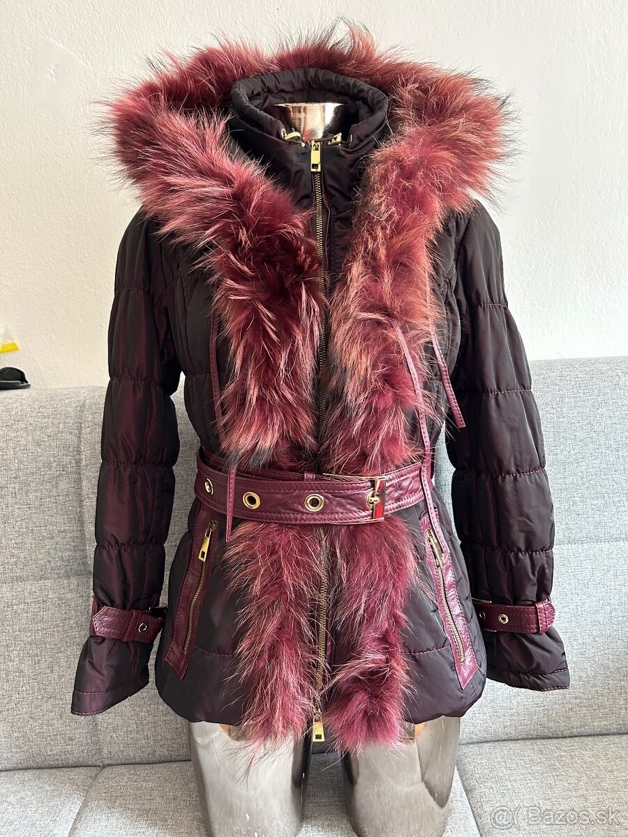Bunda s pravou kožušinou