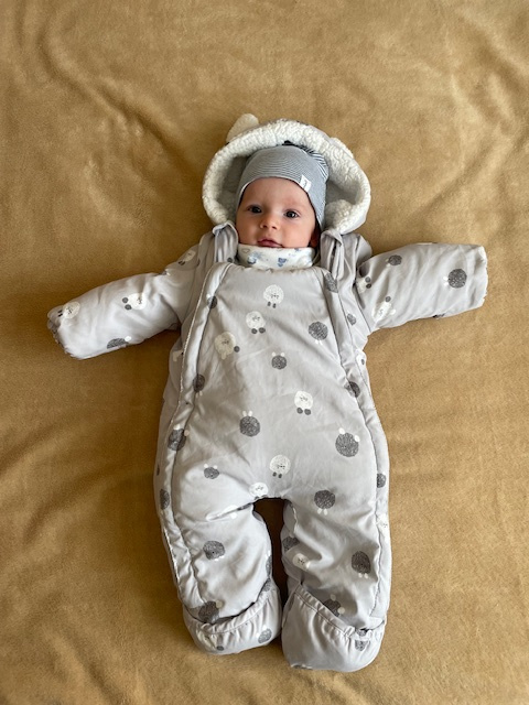 overal zimný 62 H&M