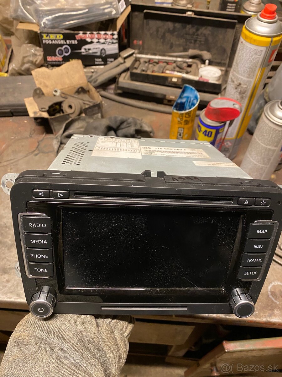 Radio wv tiguan r.v. 2008