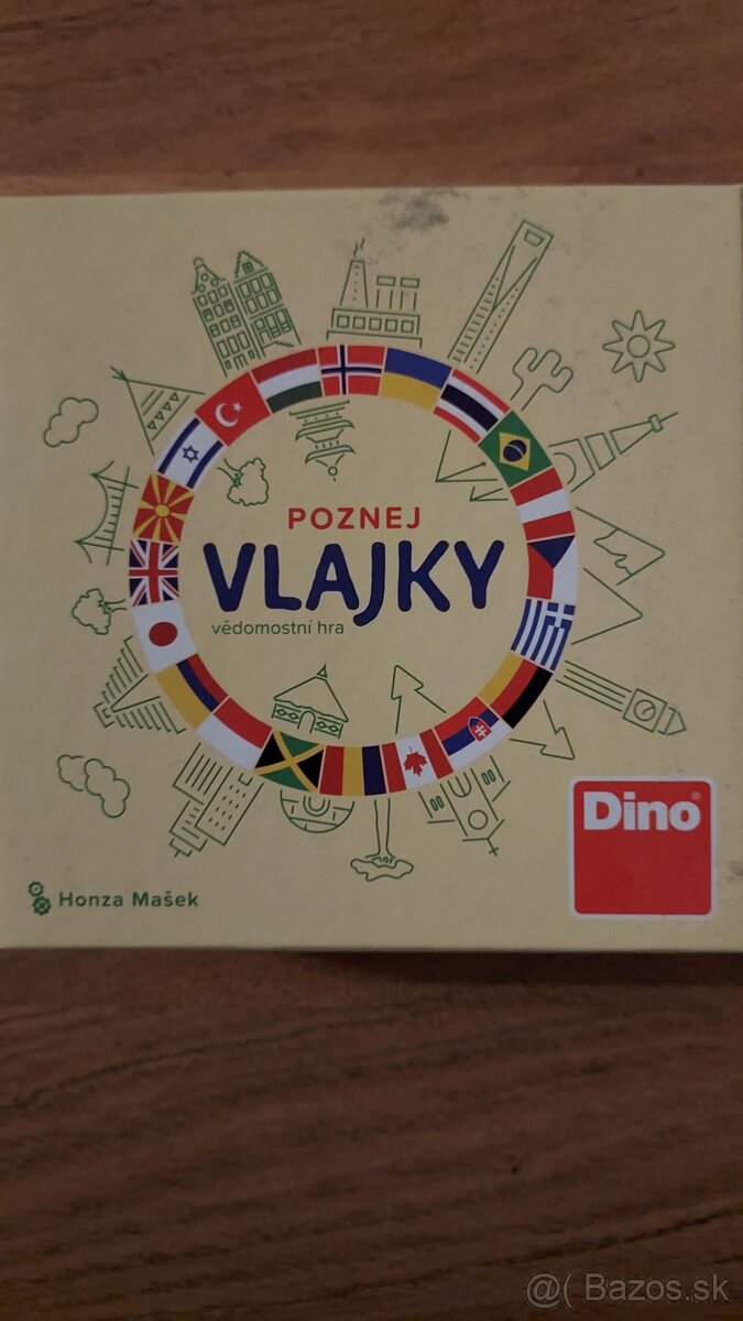 Poznaj Vlajky spoločenská hra