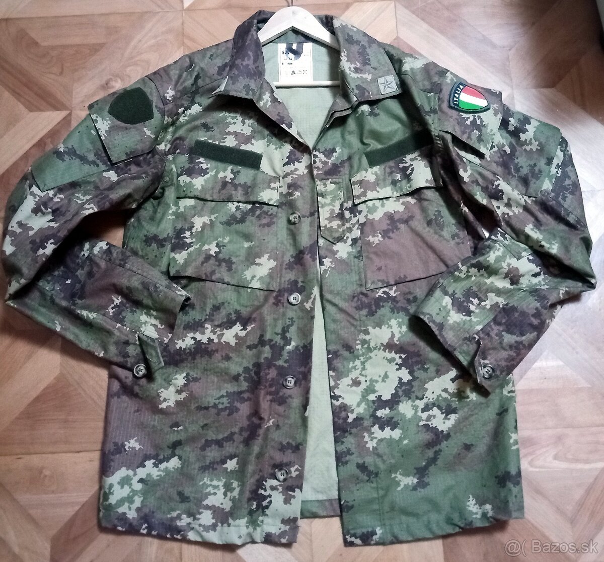 Original talianska maskacova uniforma + Gore-Tex nohavice XL