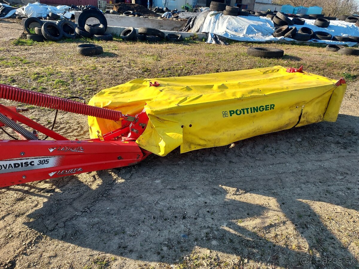 Kosačka Potinger 305 kosa claas krone kuhn 3 m 3.2m disco