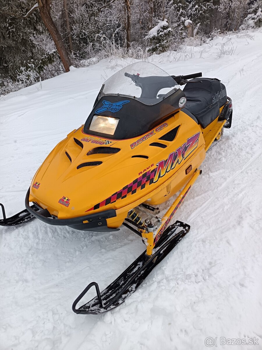 Snežný skúter Sky doo MXZ 670  cca 120Hp