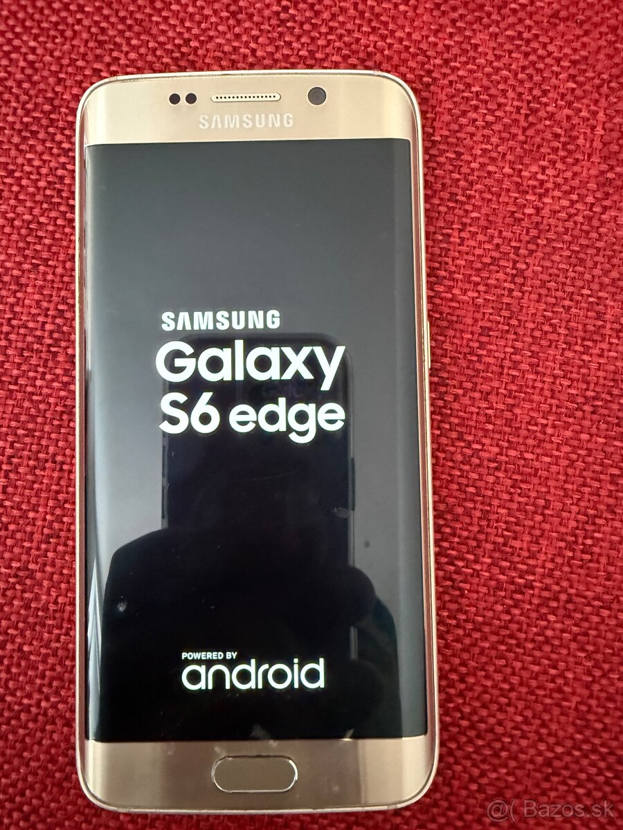 S6 Edge zlaty