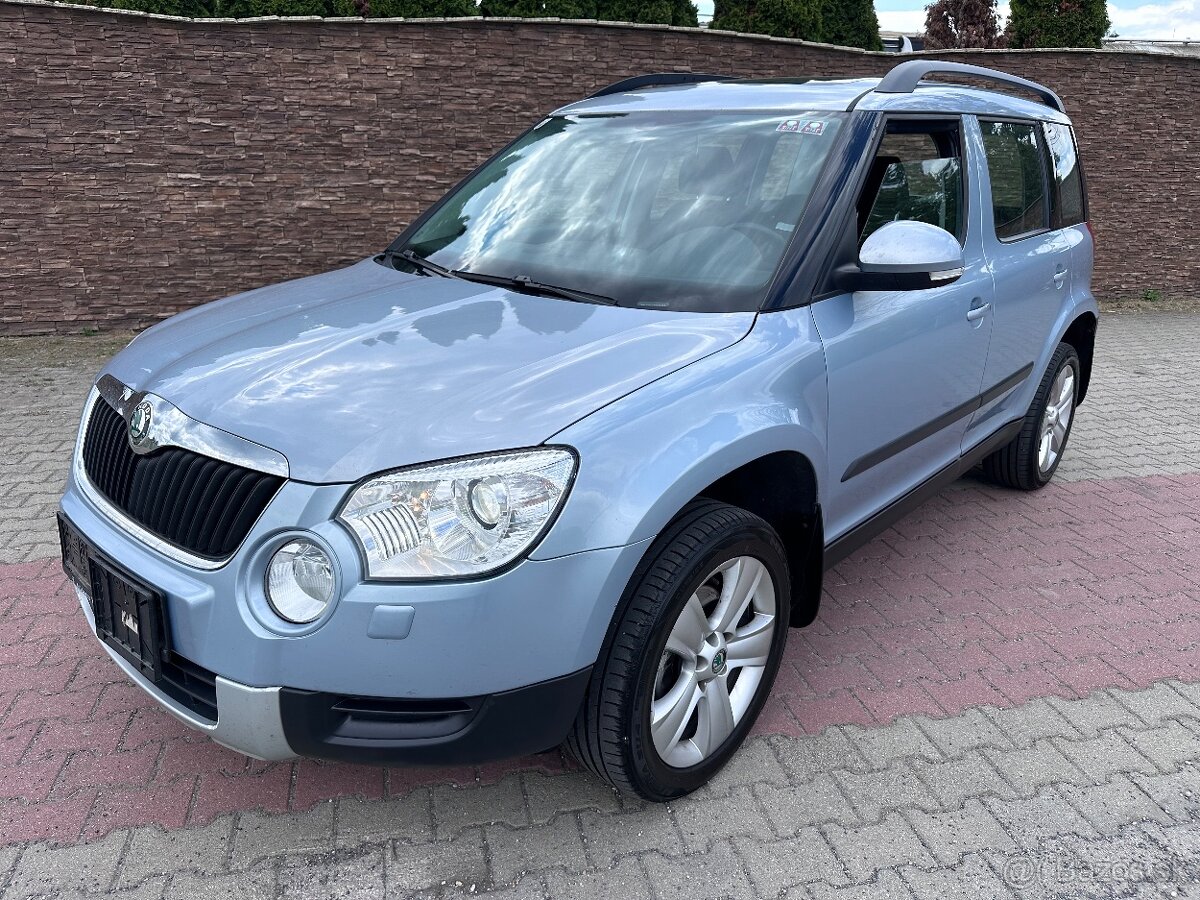 Škoda Yeti 2.0 TDI 4x4 PANO XENON