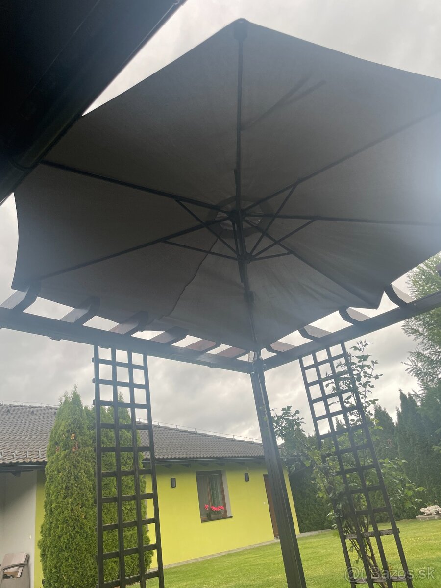 Záhradný slnečník, priemer 3 m