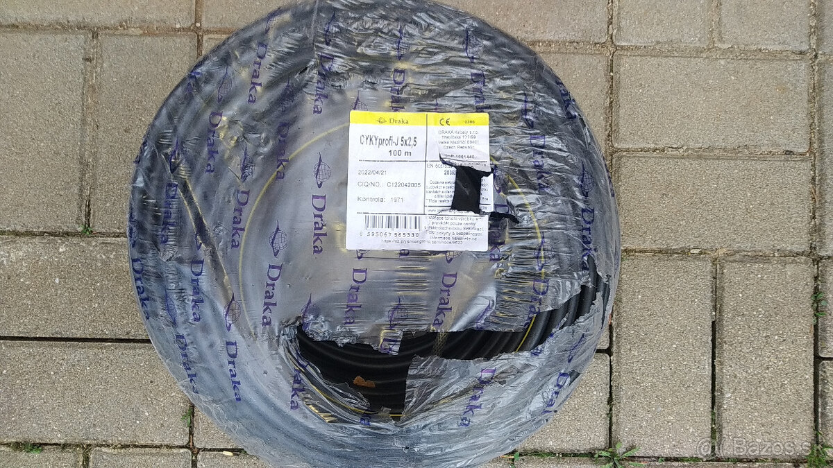 KABEL CYKY 5X2.5mm2